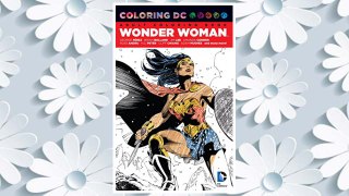 Download PDF Coloring DC: Wonder Woman FREE