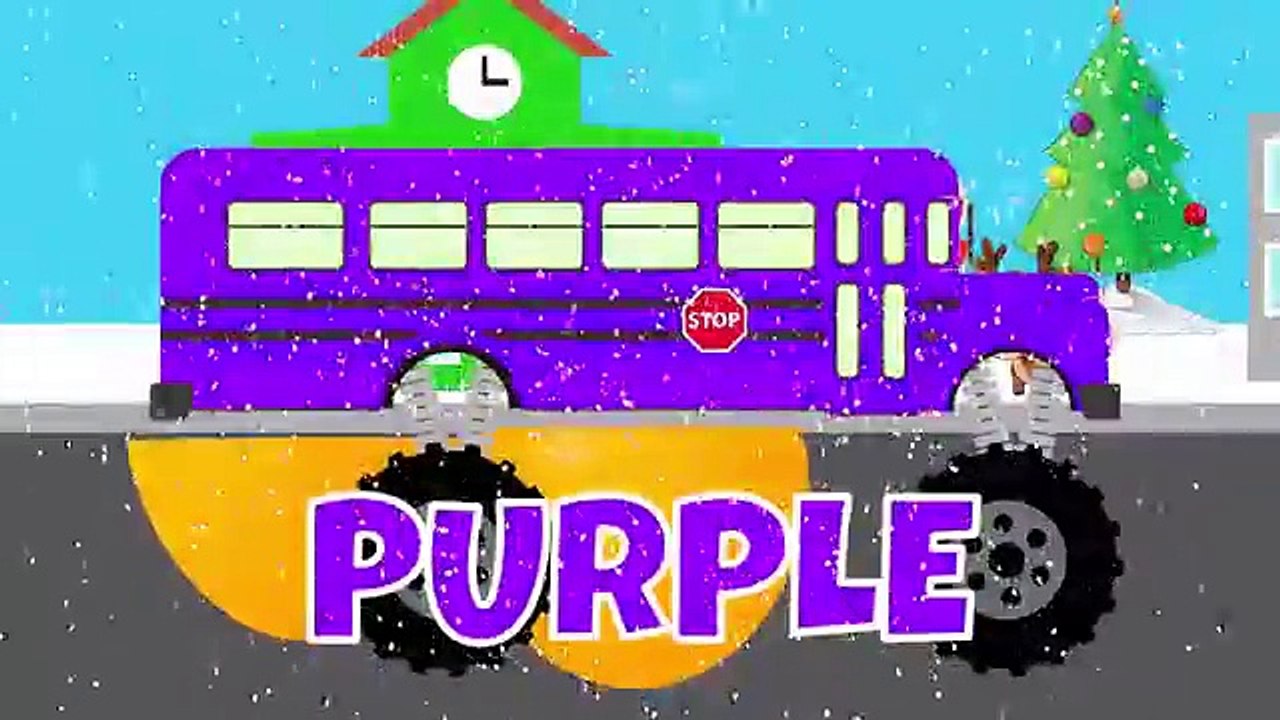 Et bébé les autobus les couleurs couleurs pour enfants Apprendre monstre nombres école enseigner un camion collection
