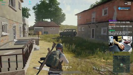 뒤집힌 다시아에 변태가 숨어있어; | 배틀그라운드 듀오 | 윤루트