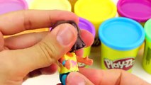 Play Doh Cans Surprise Eggs Toy Story Peppa Pig Frozen Dora the explorer Toys