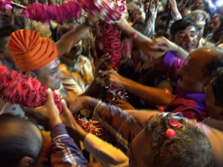 GANESH DARSHAN AND PUJA BY GUJARAT CM VIJAY RUPANI AT AHMEDABAD IN DANILIMDA