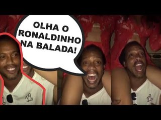 LOUCO É POUCO! Olha só o que o Ronaldinho fez na boate | AJP 11