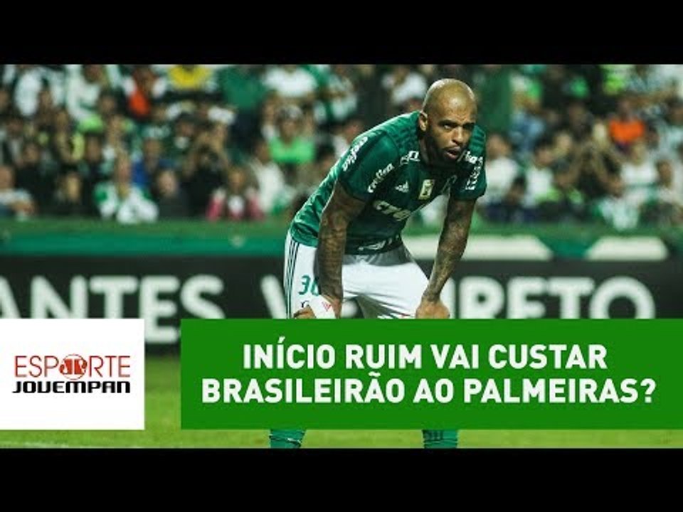 Início ruim vai custar Brasileirão ao Palmeiras? Veja análise