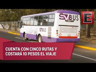 SVBUS, transporte público en los segundos pisos