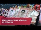 Indagan celulares de los normalistas desaparecidos de Ayotzinapa
