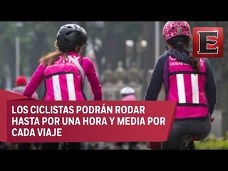 Habrá el doble del tiempo en Ecobici por el Día Mundial Sin Auto