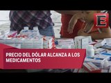 Medicamentos más caros por precio del dólar