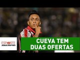 Cueva tem duas ofertas e pode deixar o São Paulo por boa grana