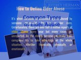 Common Types of Elder Abuse