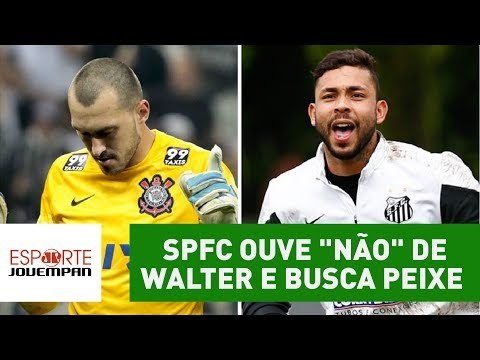 São Paulo ouve não de Walter e pode ir atrás de goleiro do Santos