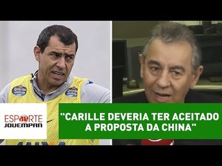 "Carille deveria ter aceitado a proposta da China", opina Flavio