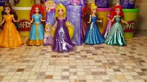 Доч Магия играть ДЛЯ ФУРШЕТА видео детей с игрушками пластилин плей до на русском принцессы диснея