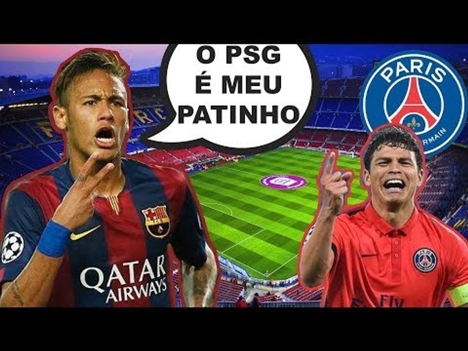 8 VEZES em que Neymar DESTRUIU o PSG! | AJP 18
