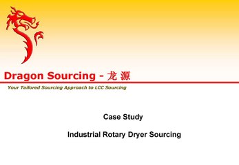Case Study-Industry Rotary Dryer Sourcing