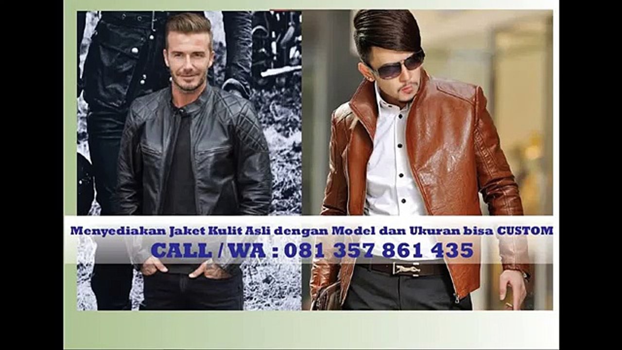 CAll _ WA 081 357 861 435 (TSEL) Jaket Kulit untuk Pria Gemuk - YouTube