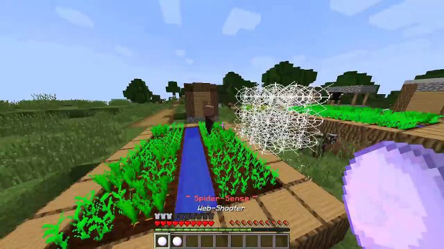 شرح كيف تصير سبايدرمان في ماين كرافت !؟