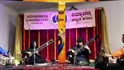 VIDYARANYA KANNADA KUTA: DASA DAY 2017: THE KHAN BROTHERS: MANTRALAYA NIVASA