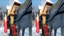3D Merry Christmas and Happy New Year 2017, HD ( oculus, realidad virtual,Cardboard, SBS,