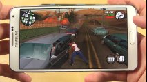 GTA San Andreas Samsung Galaxy S8 vs. Samsung Galaxy Note 3 Gameplay Review