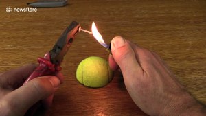 Science teacher creates headphones with a tennis ball and Woody from Toy Story