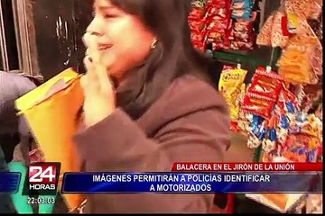 Mujer herida revela cómo ocurrió balacera en Jirón de La Unión