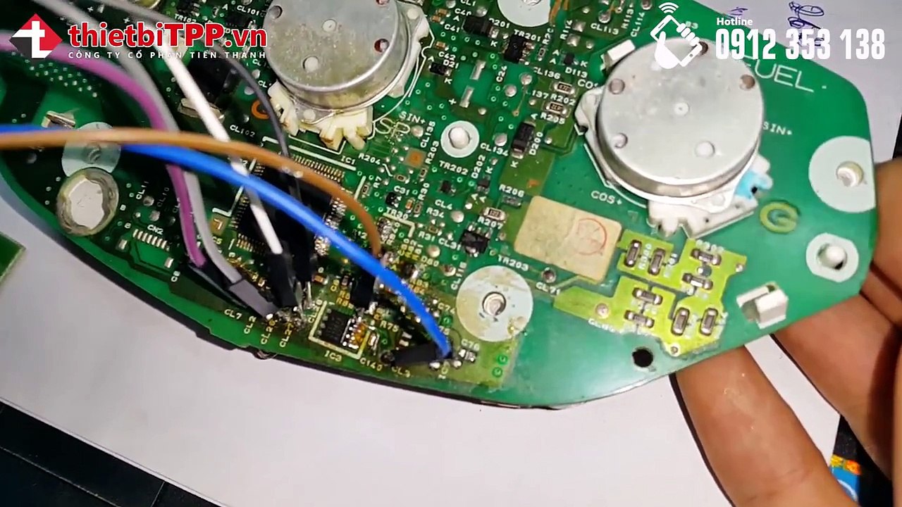 MOTOSCAN + MOTOBOX hướng dẫn hiệu chỉnh công tơ mét