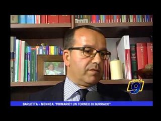 Barletta | Mennea: " Primarie un torneo di burraco"
