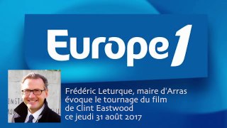 Frédéric Leturque, maire d'Arras, évoque le tournage de Clint Eastwood sur Arras