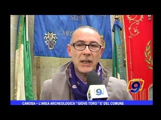Canosa | L'area archeologica "Giove toro" è del Comune