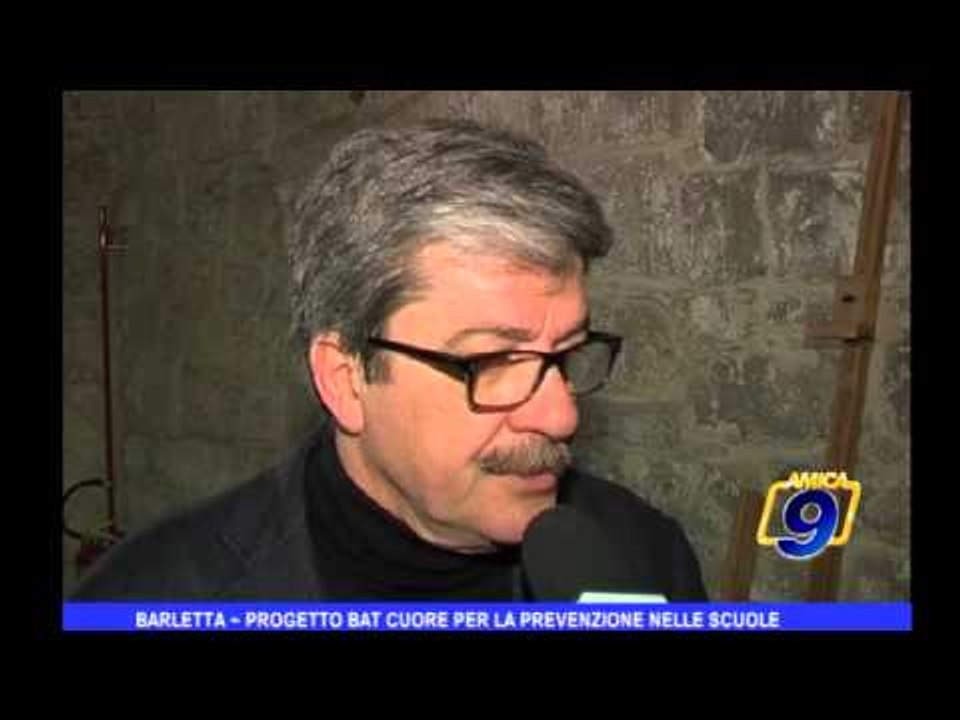 Barletta | Progetto BAT cuore per la prevenzione nelle scuole