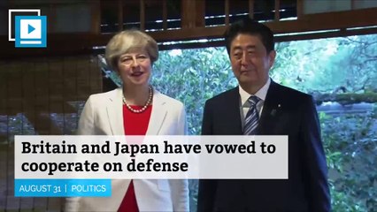 Britain and Japan agree to work together amid North Korea threat