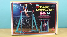 Y competencia gimnasia Olímpico conjunto vendimia con joven Barbie elsa barbie ariel 1974