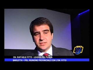 Barletta | PDL, riunione Provinciale con l'ON. Fitto