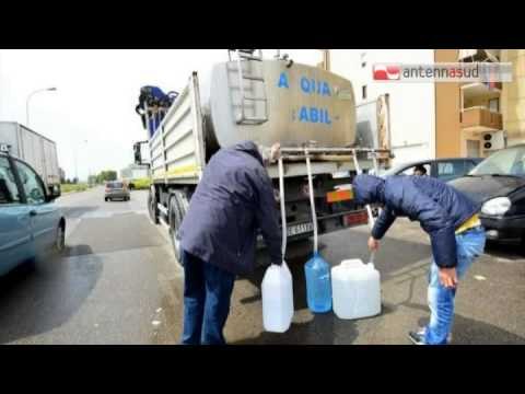TG 24.04.14 Bari, quartiere San Paolo senz'acqua.