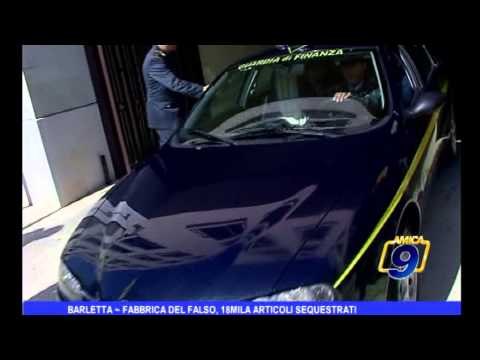Barletta - Fabbrica del falso, 180mila articoli sequestrati