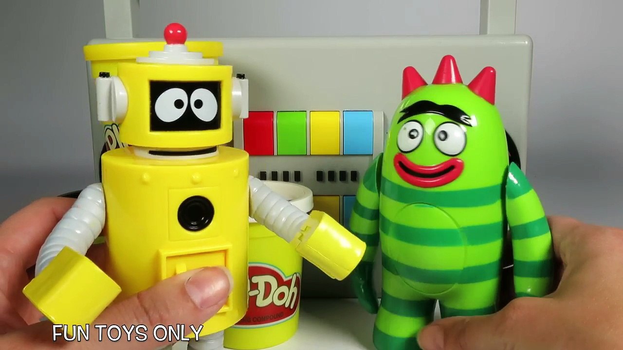 Oeuf géant ouverture jouet jouets Jai Gabba gabba super surprise muno plex brobee foofa toodee ckn