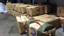 La Guardia Civil detiene en Las Palmas a 7 personas e intercepta un cargamento de 1531 kg de hachís