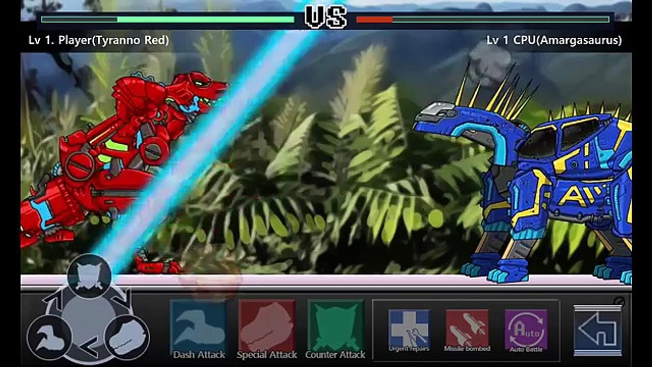 Batalla campo de batalla dinosaurios lucha juego robot de escenario terminador tirano saurio Rex Dino desafío