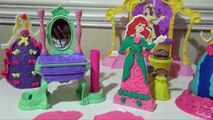 Play-Doh Plus Design A Dress Ballroom Disney Princess Play Doh Rapunzel, Ariel, Cinderella