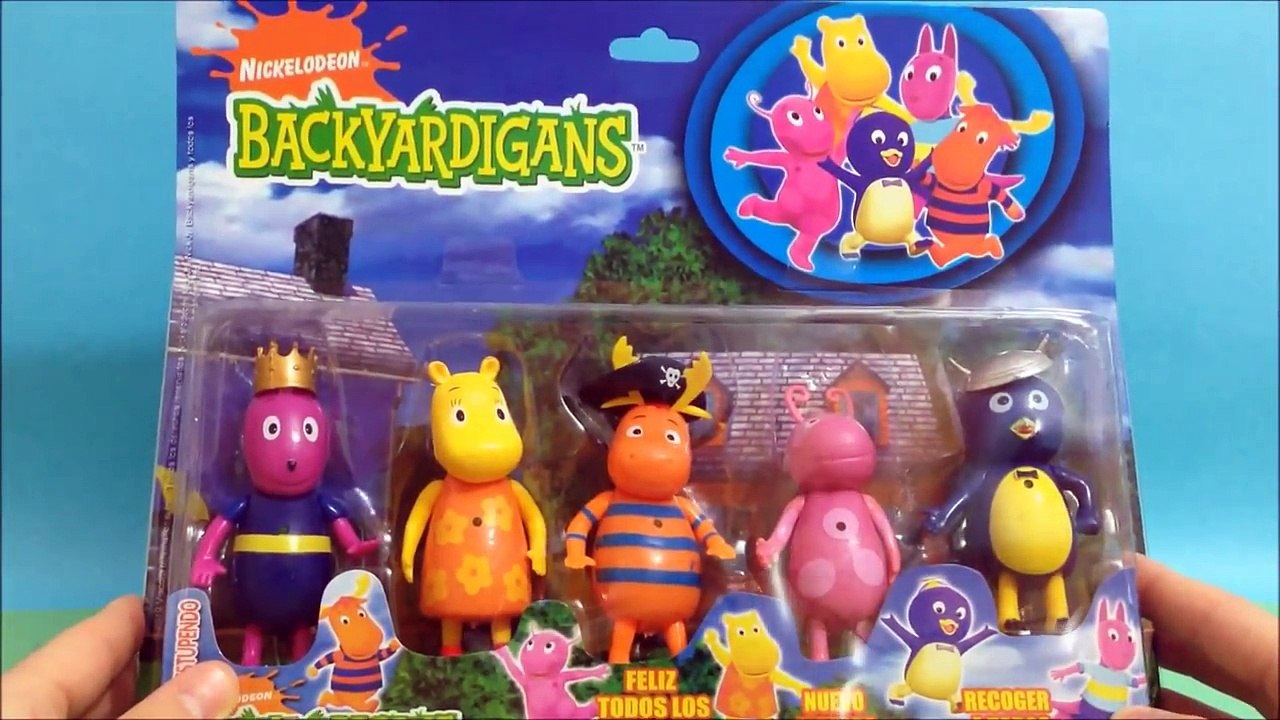 Backyardigans Pablo Tyrone Uniqua Tasha Austin Português Brinquedos Backyardigans Toys Ju