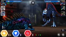 Androide juego Ios / android jurásico Mundo dinosaurios de batalla 27 de nivel