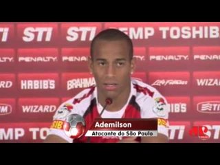 São Paulo FC: Ademilson promete fazer valer sua entrada em campo
