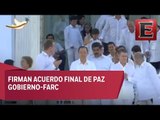 Colombia firma el acuerdo final de paz con las FARC