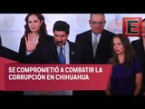 Javier Corral toma protesta como Gobernador de Chihuahua