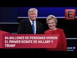 ¿Quién ganó el primer debate presidencial? / Debate Hillary Clinton y Donald Trump