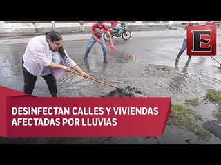 Habitantes de Iztapalapa pierden sus bienes por inundaciones