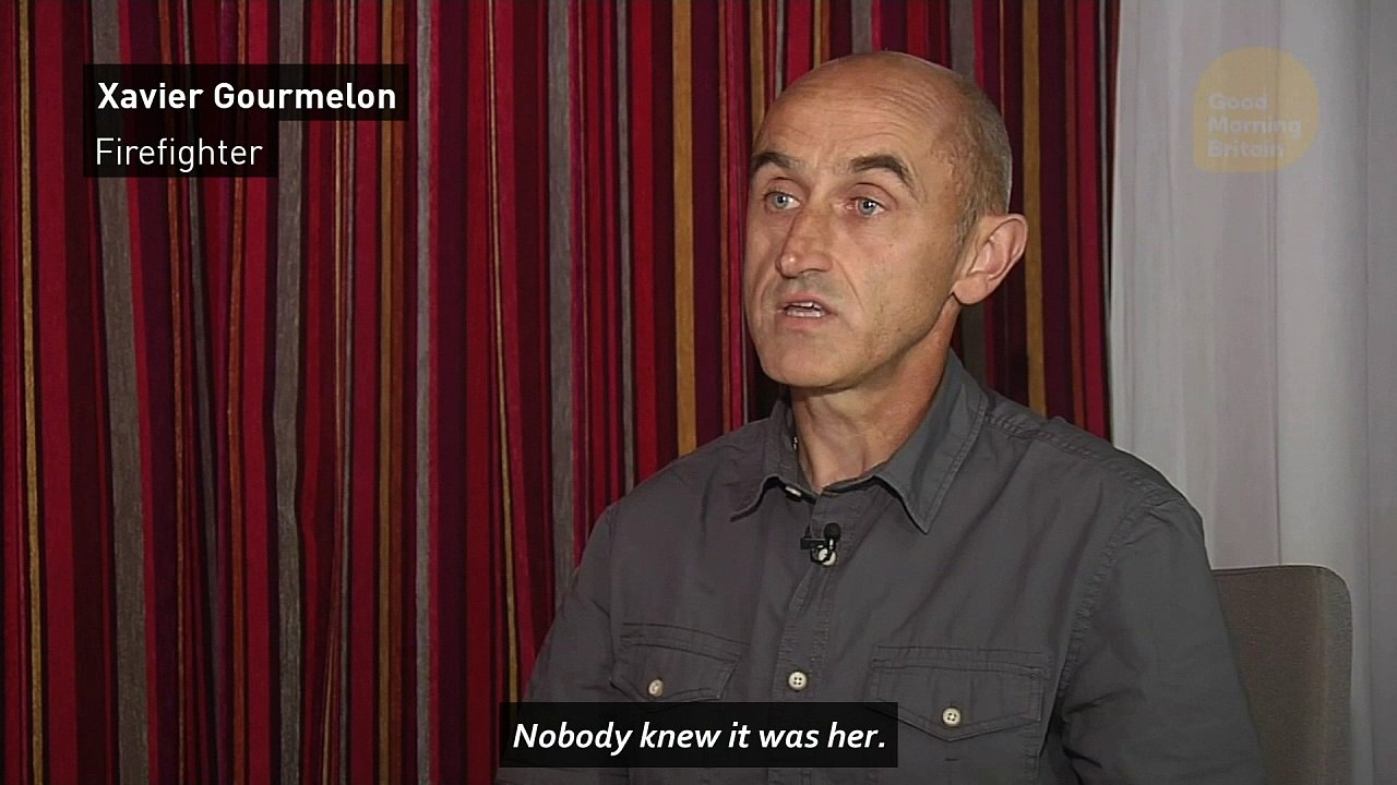 French firefighter reveals how he tried to save...