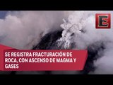 El geólogo Sergio Almazán analiza la reciente actividad del Volcán Colima