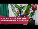 García Cabeza de Vaca toma protesta como gobernador de Tamaulipas