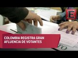 Colombia celebra jornada electoral del plebiscito